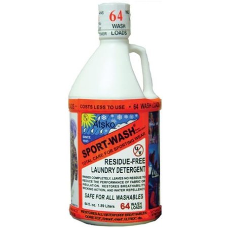 SNO SEAL Sno Seal 283722 2 Quart Sport Wash Laundry Detergent 283722